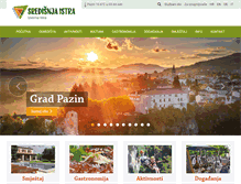 Tablet Screenshot of central-istria.com